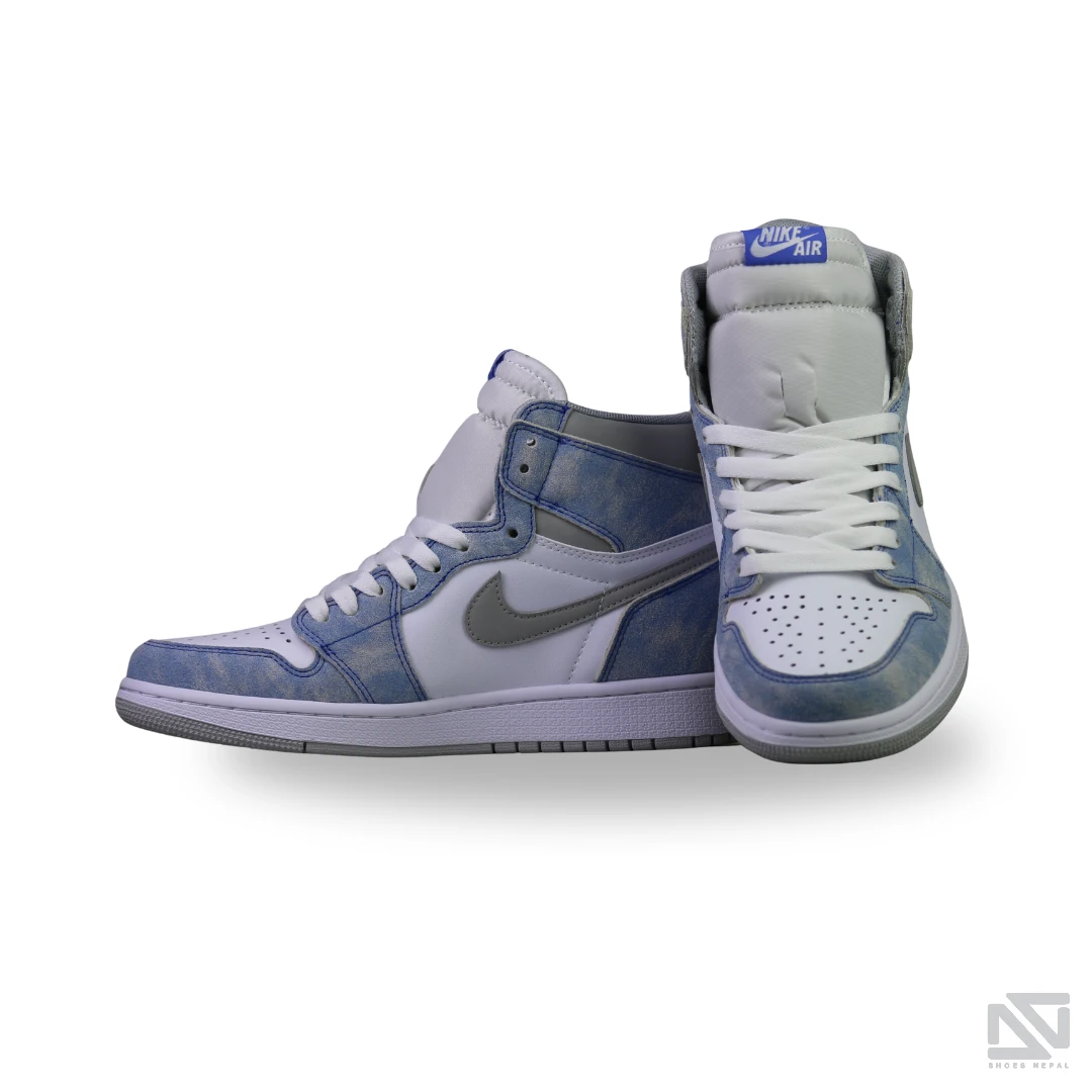 Air Jordan 1 High OG “Hyper Blue” - Image 2 - Shoes Nepal